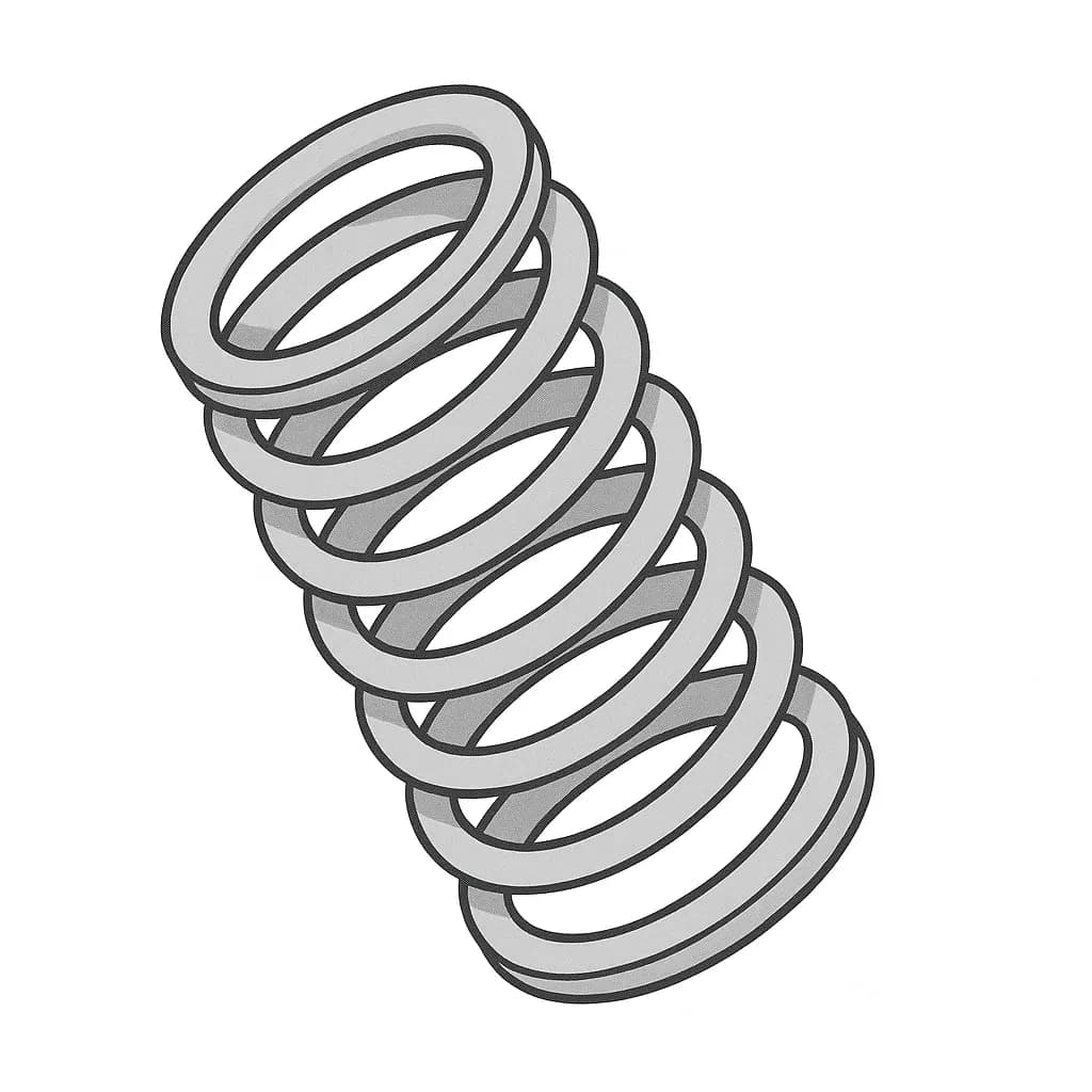 COMPRESSION SPRING D2095 2.0MM 20.0*100