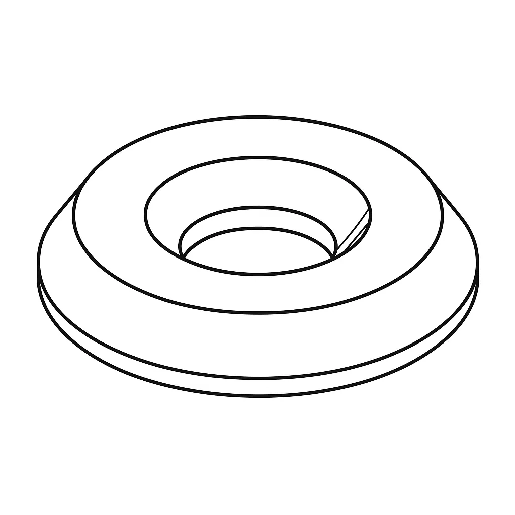 CONIC SEAT WASHER D6319D 20MM (23*36) A4