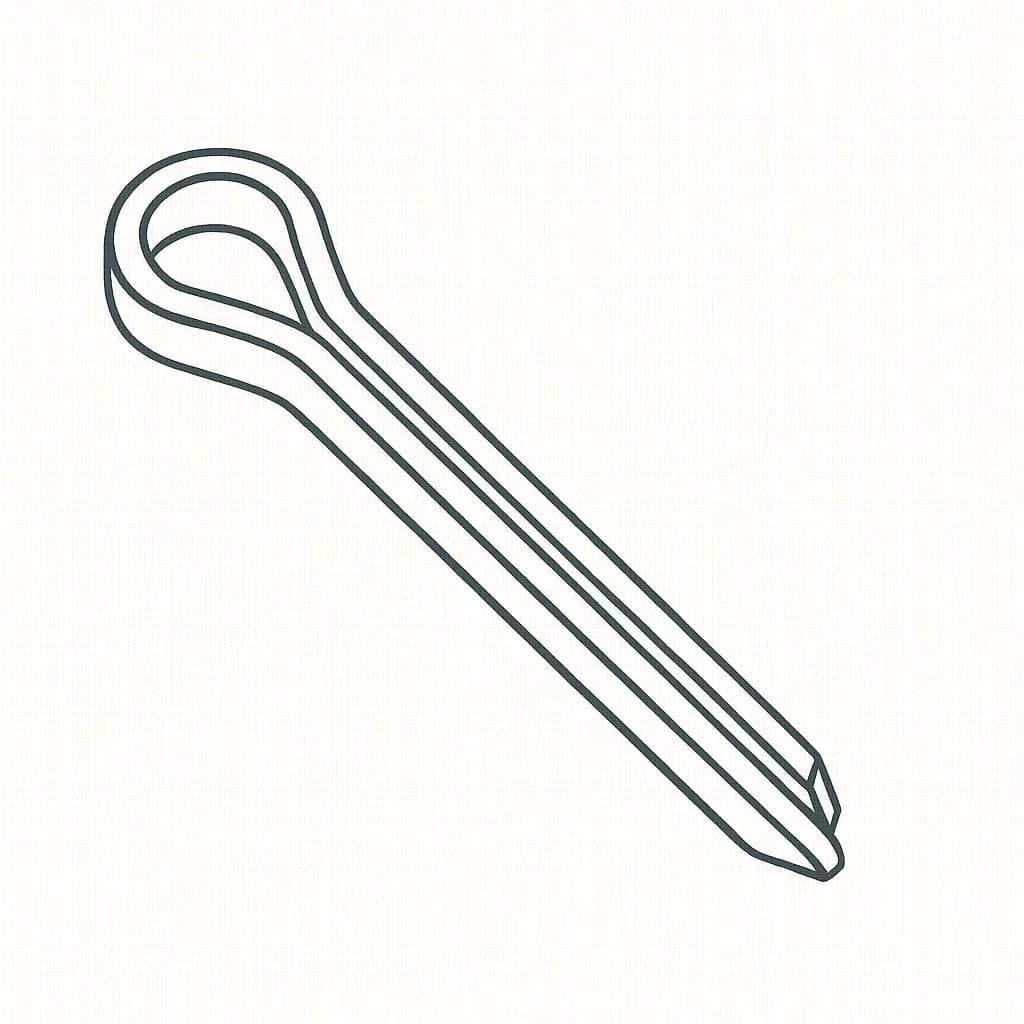 SPRING COTTER PIN 7MM E/G