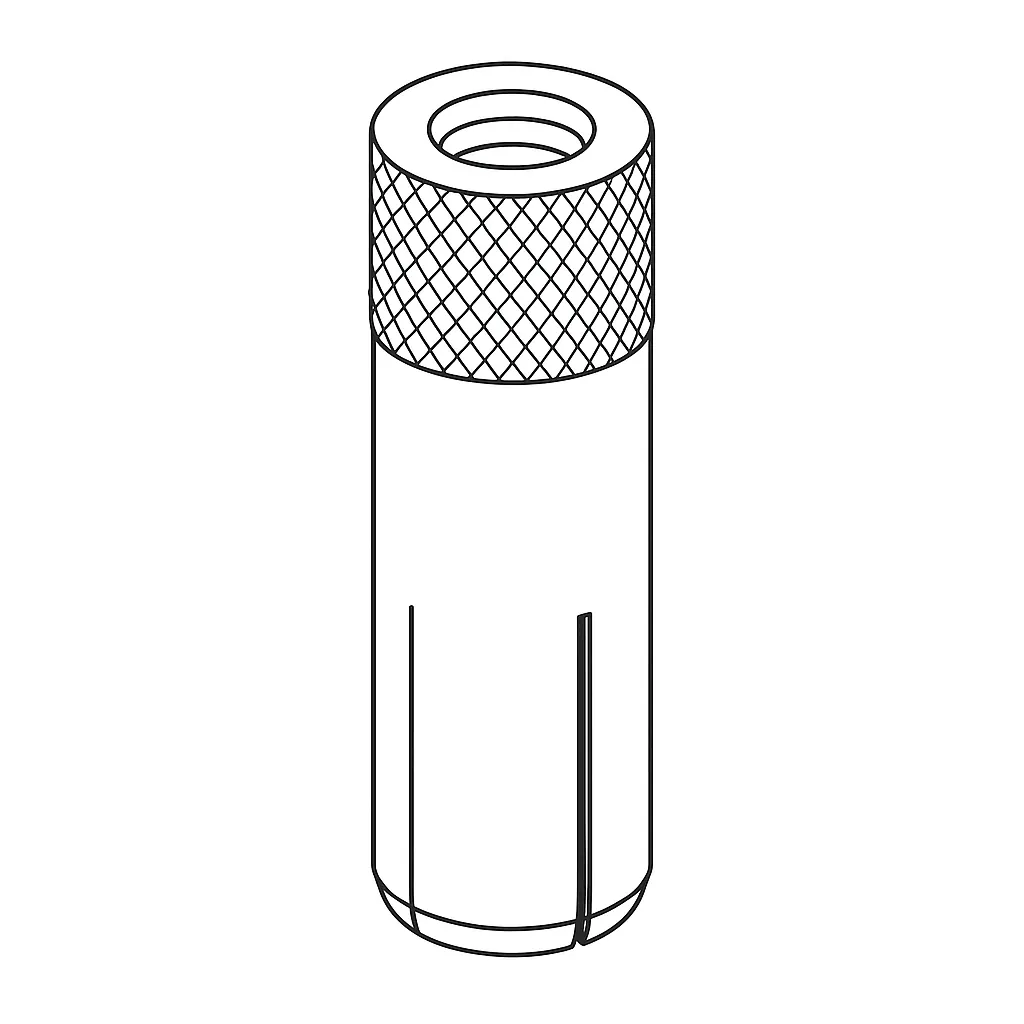 FR. DROP IN ANCHOR FOR TIE WIRE 6X60 E/G