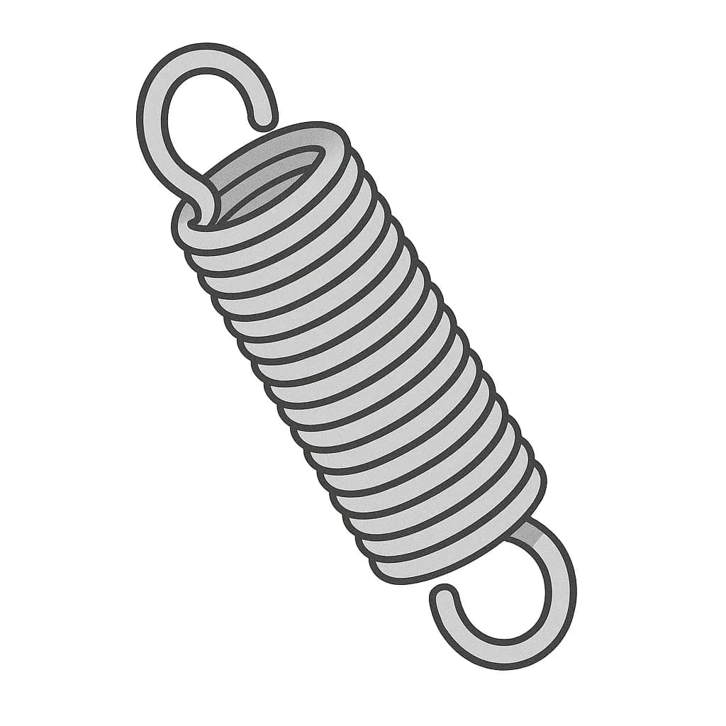 EXPANSION SPRING D2097 2.0MM 20*100 E/G