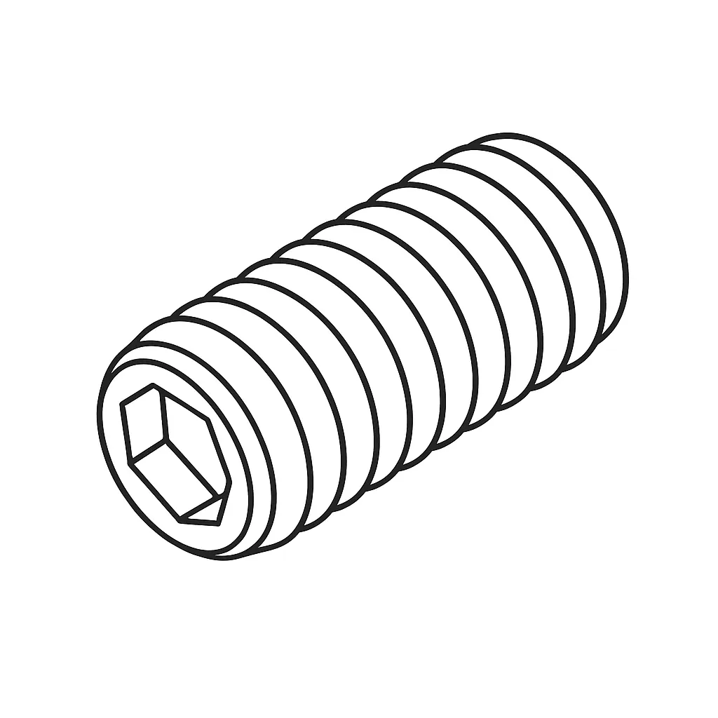 GRUB SCREW SPRING PLUNGER SLOTD 12 X 22