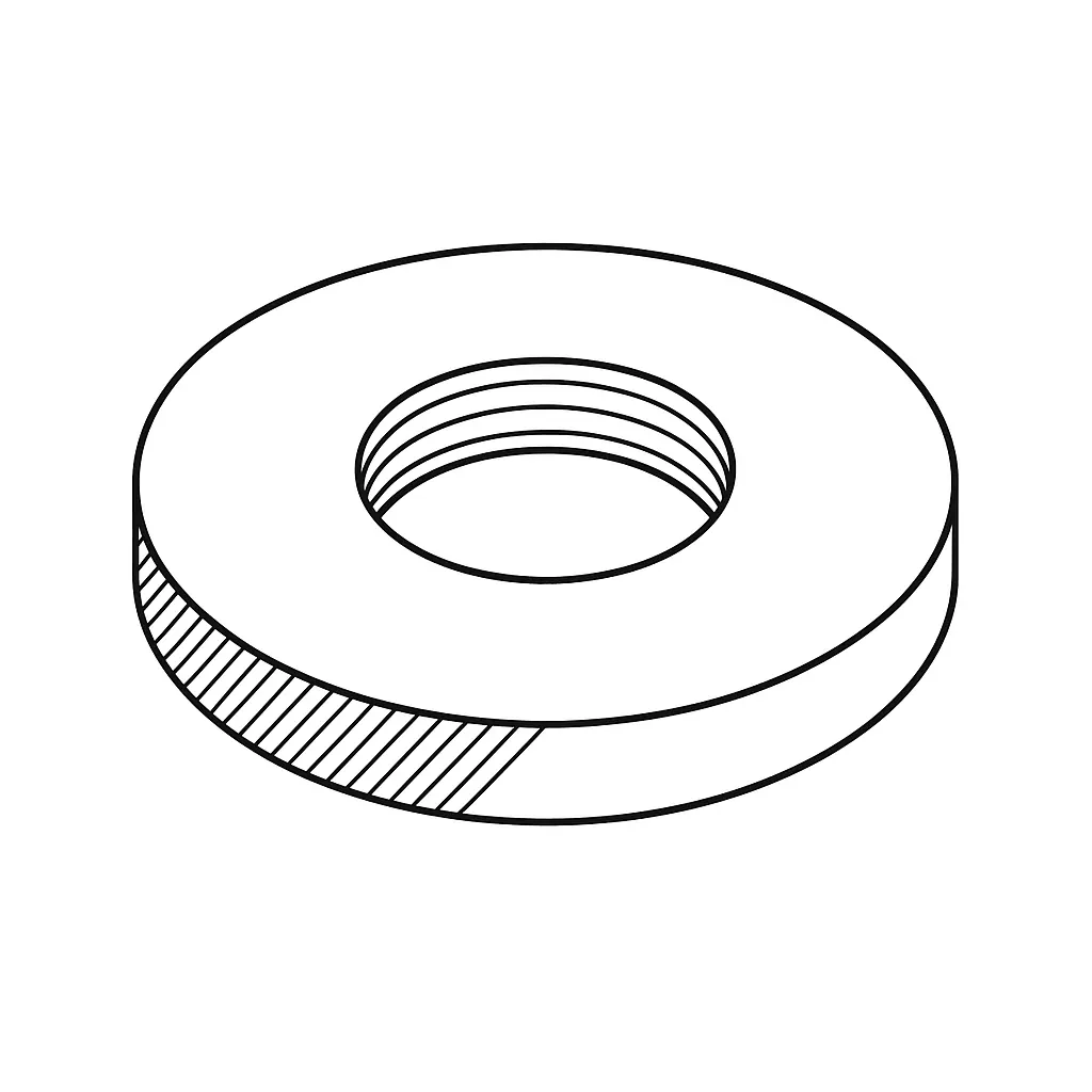 HARDENED WASHER ISO 7090 200HV 16MM A4