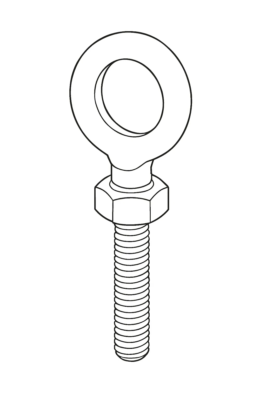 LIFTING EYE BOLT DIN 580 16MM A4 (rated)