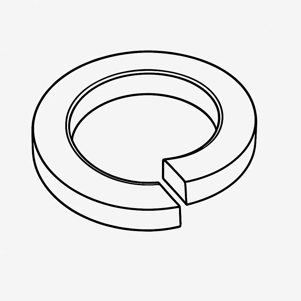 TWINZ LOCK WASHER D25201 18MM DACROMET