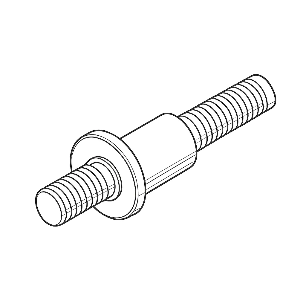 BRASS MALE RIVET BUSH 10 X 1P 7096