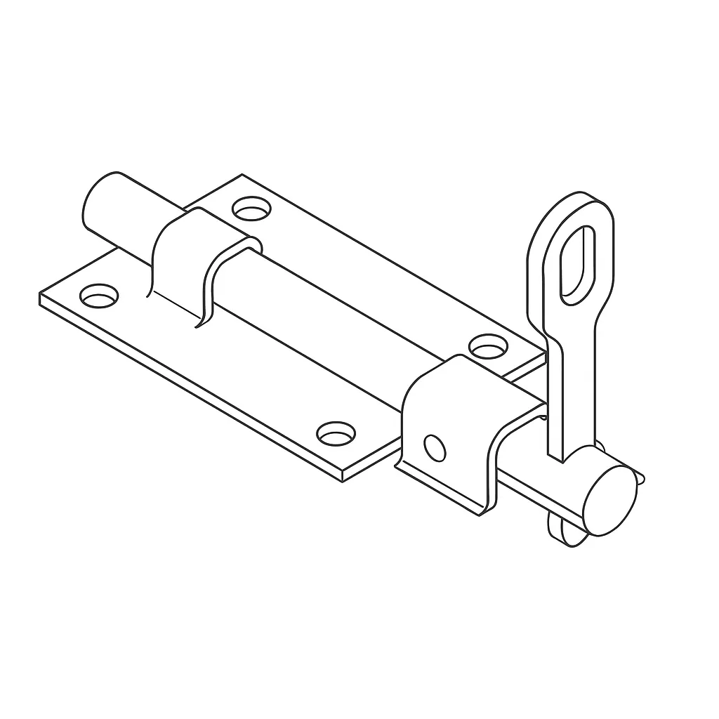 PAD BOLT 75MM X 45 (TOTAL LENGTH=120)A2