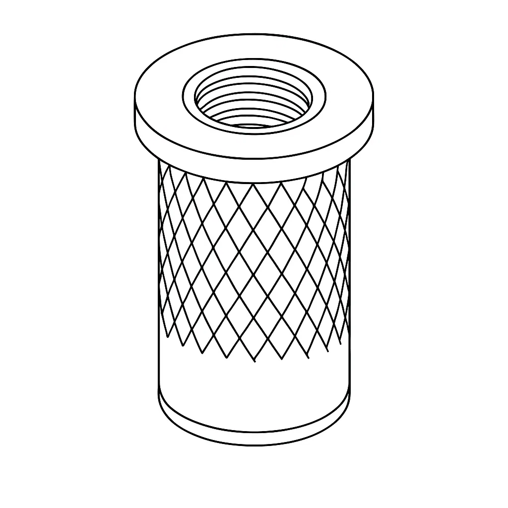 RIVET BUSH NUT 3MM 18G =1.22MM A2