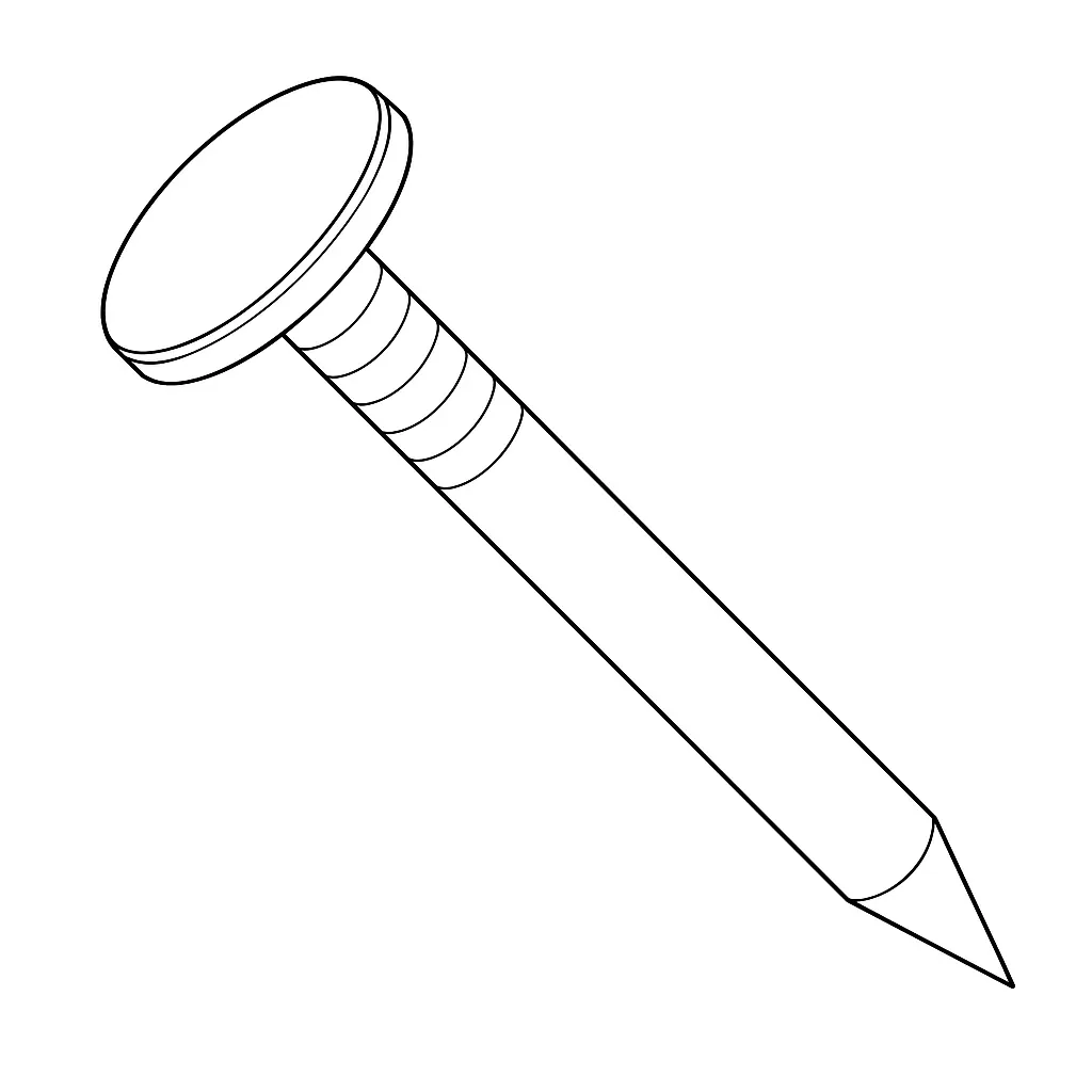 ROUND WIRE NAILS 2-1/2 E/G
