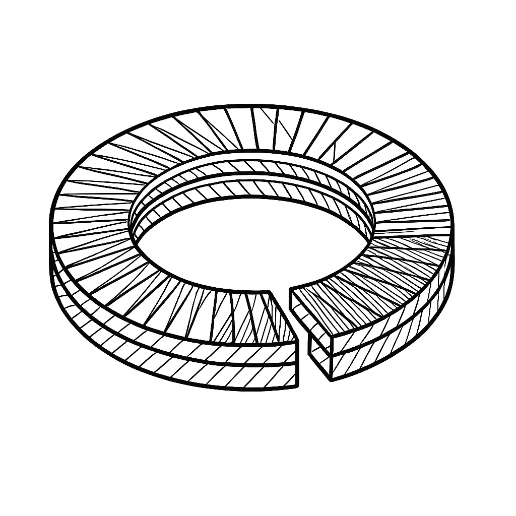 WEDGE-LOCK WASHERS 16MM (SET2) 316