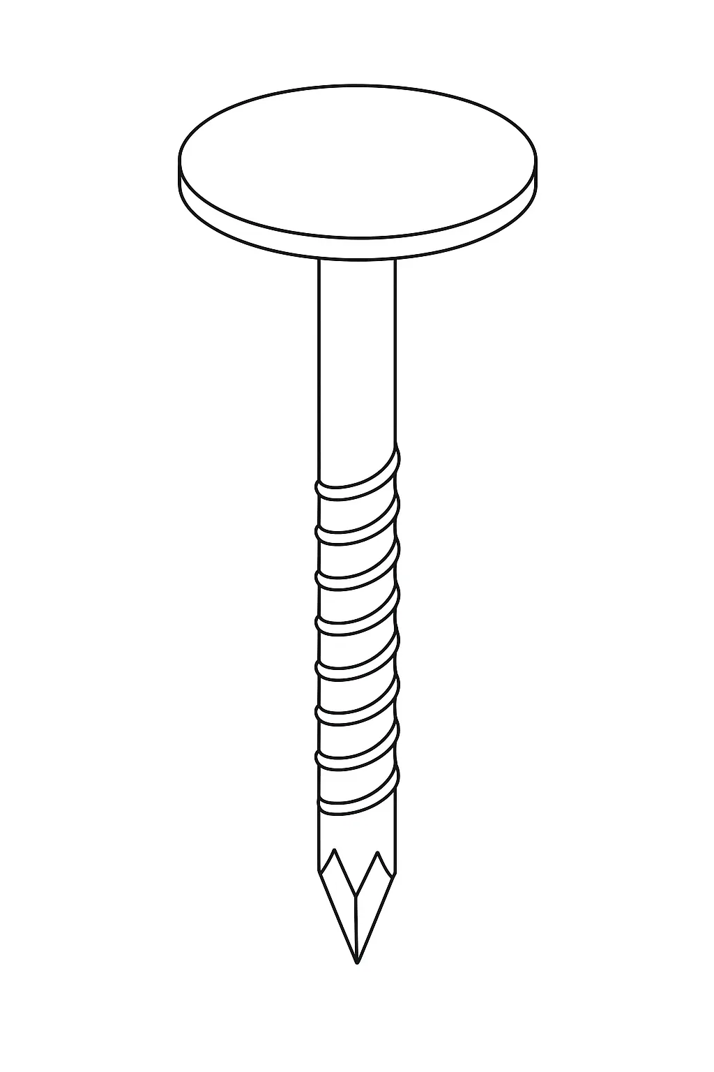 TUFTEX COPPER CLOUT NAIL 2.6 X 32 200G