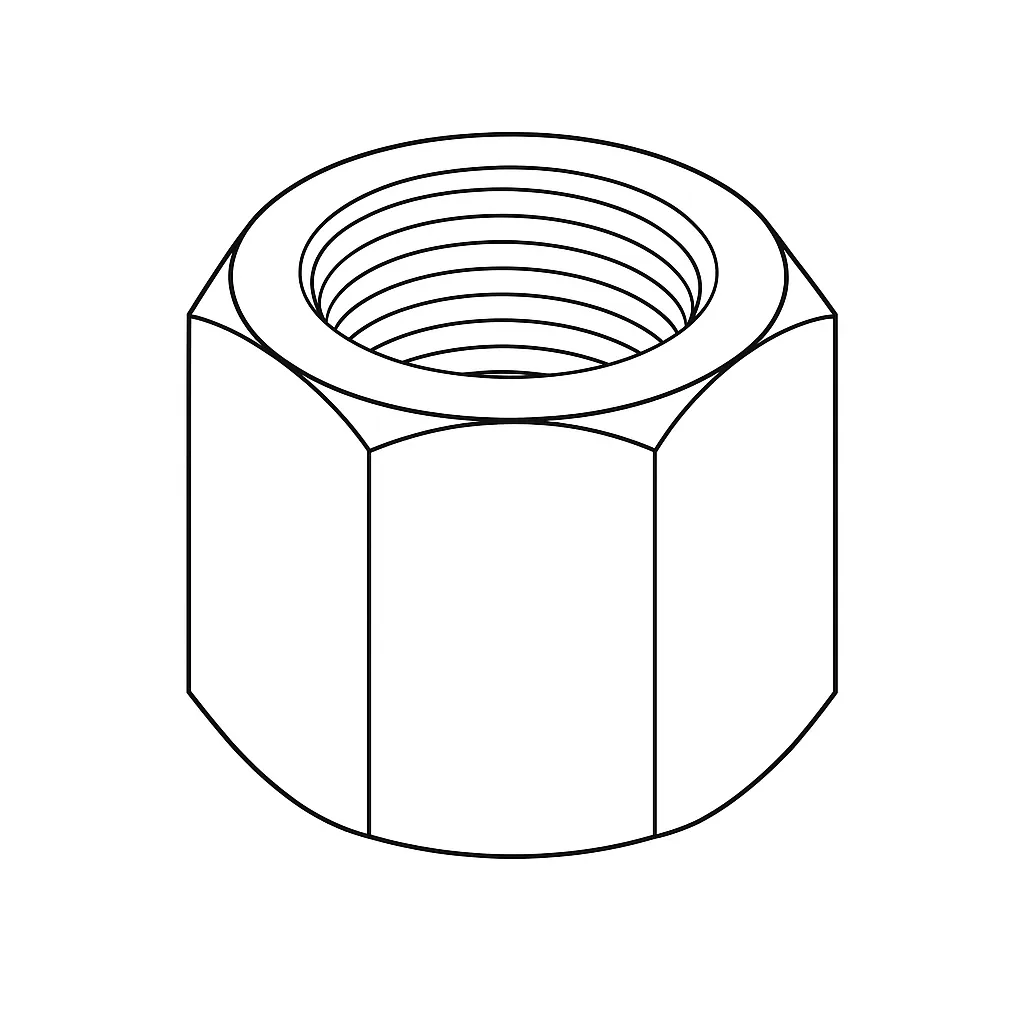 PIPE NUT D431 BSP 1-1/2 A4