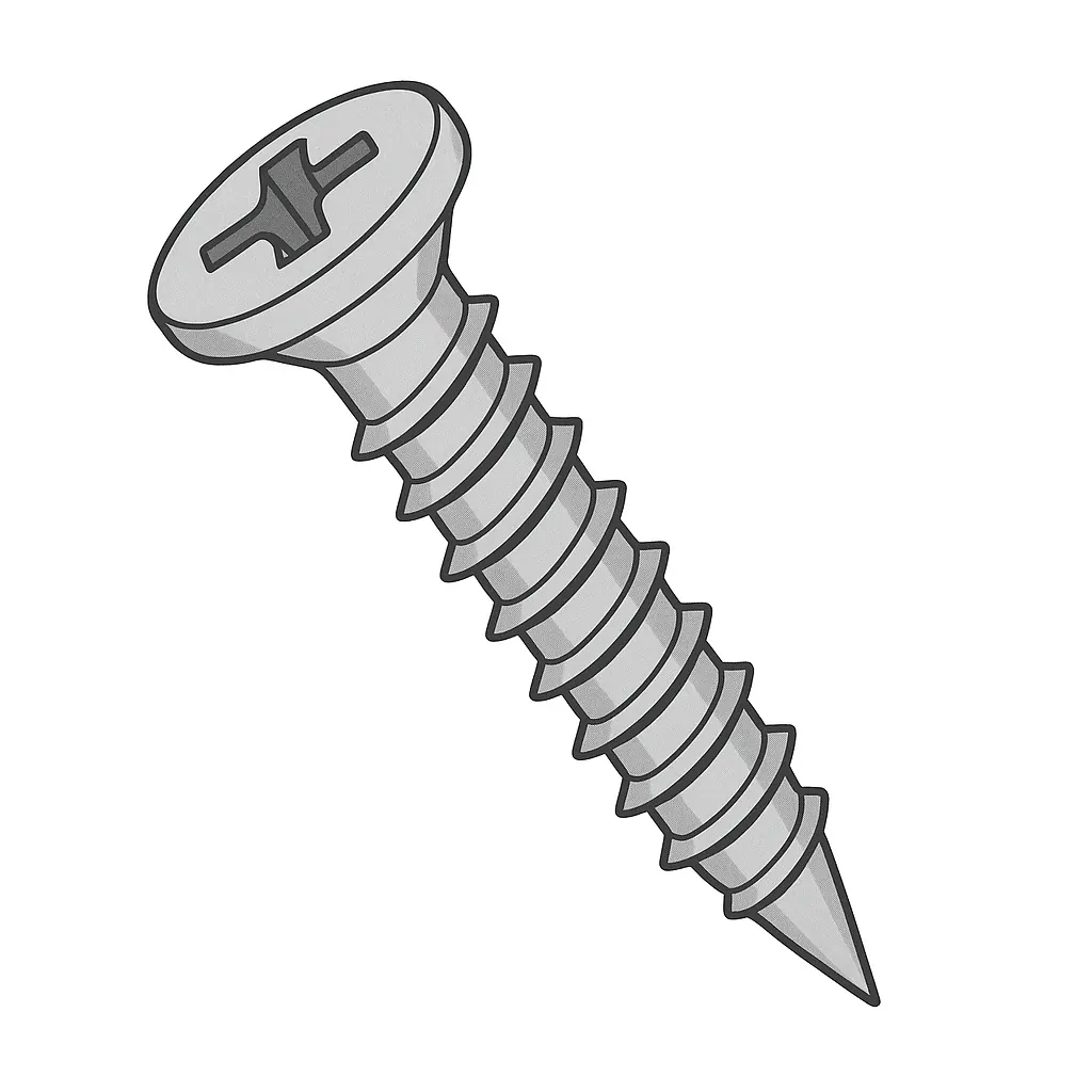 POZI FLANGE PLASTITE SCREW 5MM X 16 A2