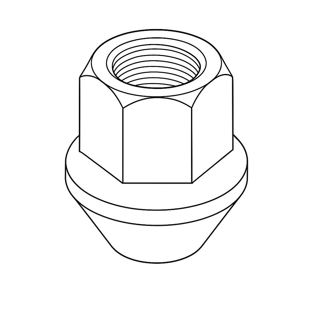 JAZ WHEEL+NUT *COARSE*115 A2 HSR-0115Q