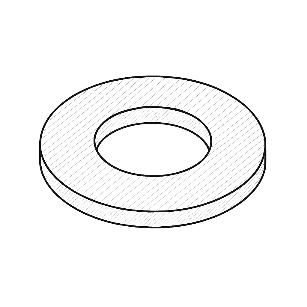 ASSTM. FIBRE WASHERS 500 PCE *large* ASSTM. FIBRE WASHERS 500 PCE *large*